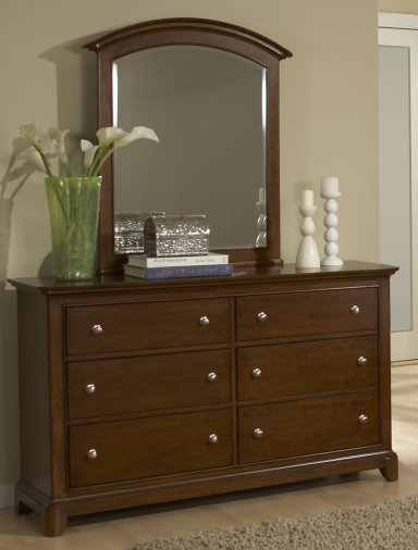 Legacy Classic Impressions Dresser Classic Clear Cherry Behr S