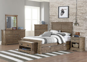 Oxford Panel Bed