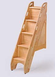 bunk bed stairs only