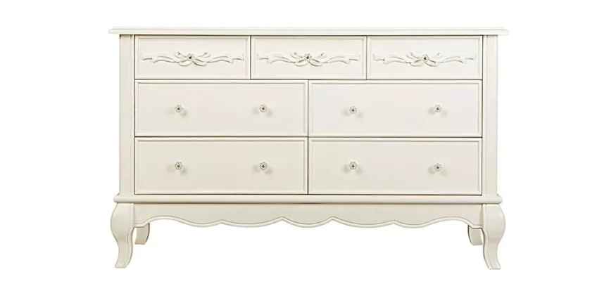 Evolur Aurora Double Dresser Silo Front