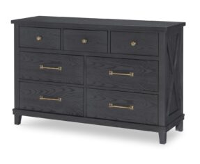 Flat Iron 1860 Dresser Black by Legacy Kids