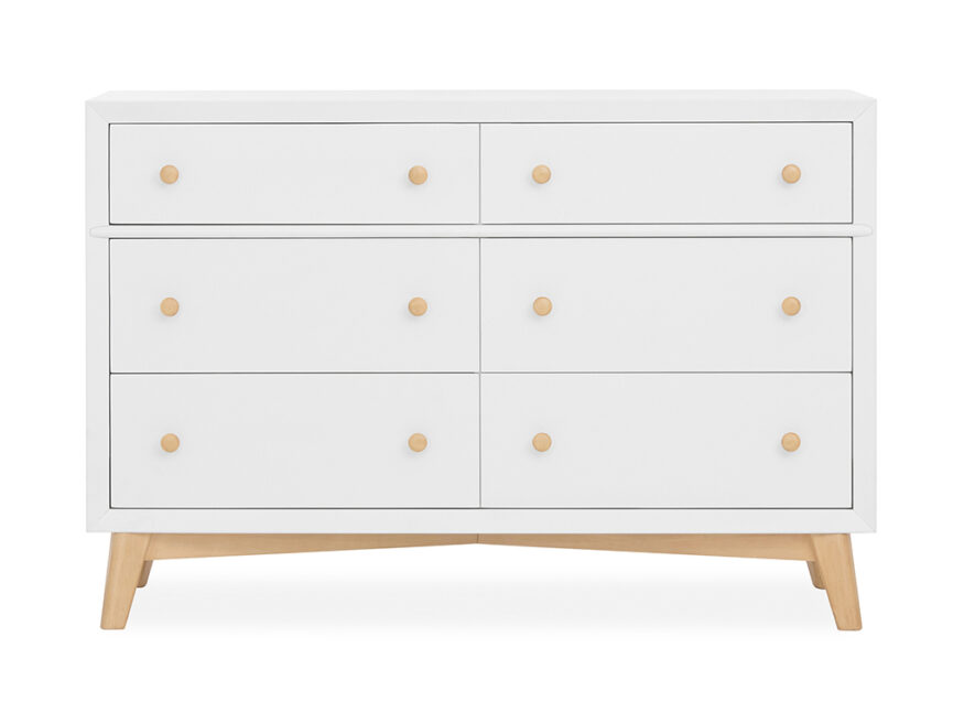 Antilla Dresser with White Finish by Evolur