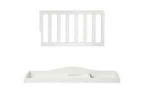 Art Deco Toddler Rail & Topper