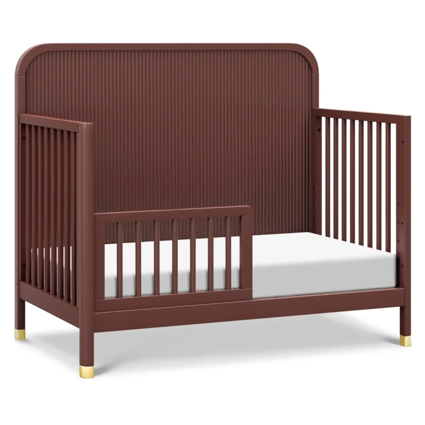 Brimsley Tambour Toddler Rail in Crimson by Namesake