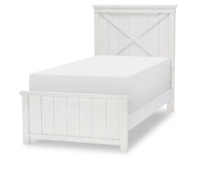 Flat Iron 1861 White Twin Bed by Legacy Kids