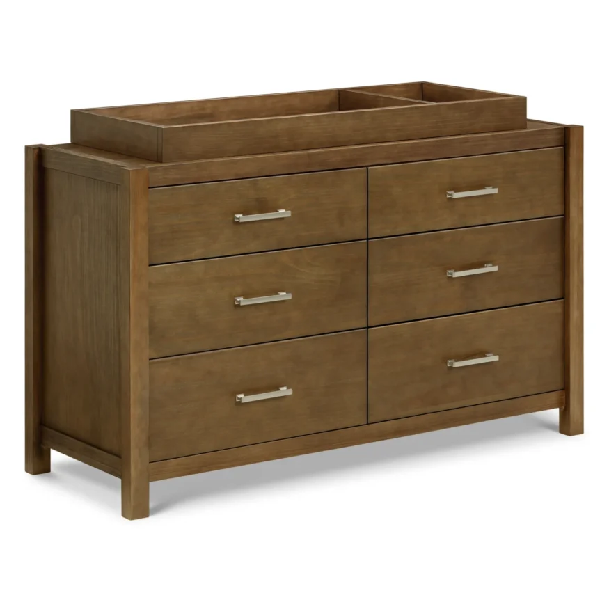 Hemsted Dresser with Change Tray with Walnut - Monogram by Namesake