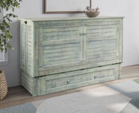 Poppy Murphy Cabinet Bed in Seafoam by Night & Day
